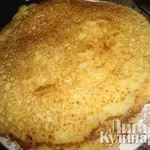 Блины из кукурузной муки на кефире