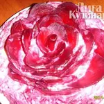 Салат Черная роза
