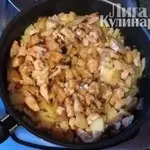 Жаркое из индейки с овощами