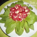 Салат Букетик фиалок