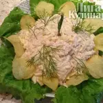 Салат Ананасик с курой