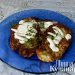 Блинчики из молодых кабачков