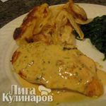 Курица в сливочно-горчичном соусе