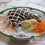 Нога индейки фаршированная