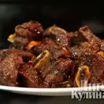 Говяжьи ребрышки в вине