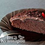 Шоколадный торт на кипятке