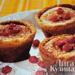 Корзиночки с творогом и какао