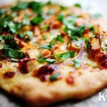 Куриная пицца-барбекю