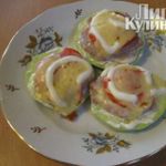 Кабачки, запечённые в духовке