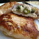 Куриные грудки с начинкой