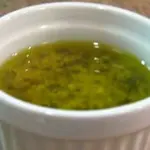 Заправка с зеленью для салатов