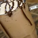 Молочный коктейль с сиропом