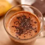 Горячий банановый коктейль