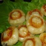 Пирожки на пару Грибочки