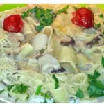 Паста с грибами