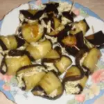 Рулет из баклажанов