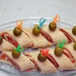 Блины с красной рыбой