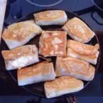 Вкусные блины с творогом