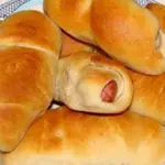 Сосиски в тесте на сковороде