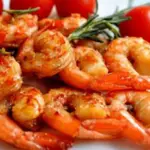 Королевские креветки жареные