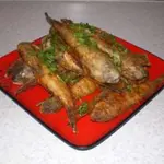 Жареные бычки
