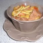 Cвинина жареная с овощами