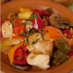 Индейка тушеная с овощами