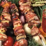 Шашлык из свинины с лимоном