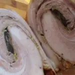 Рулет из свинины в духовке