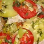 Свинина с овощами в духовке