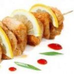 Вкусный шашлык из курицы с лимоном