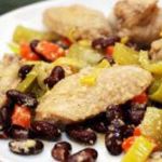 Суп с фасолью и курицей
