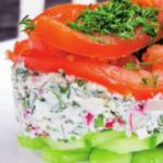 Салат из редиски с яйцом