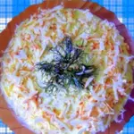 Салат нежность с крабовыми палочками