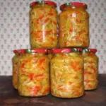 Салат из капусты на зиму