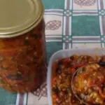 Салат из баклажанов на зиму