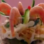 Салат коктейль с креветками
