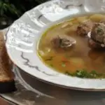 Картофельный суп с фрикадельками