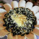 Салат Подсолнух с копченой курицей