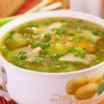 Суп с чечевицей и курицей