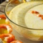 Сливочный суп с креветками