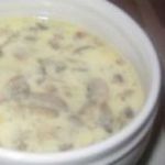 Сырный суп с грибами