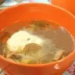Суп с шампиньонами