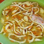 Лапша куриная-домашняя