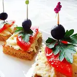 Канапе Сырная кокетка