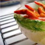 Жгучие креветки маринованные