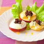 Закуска из яблок с сыром
