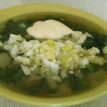 Куриный суп с крапивой