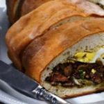 Пирог с куриными потрошками