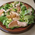 Куриный салат с грейпфрутом